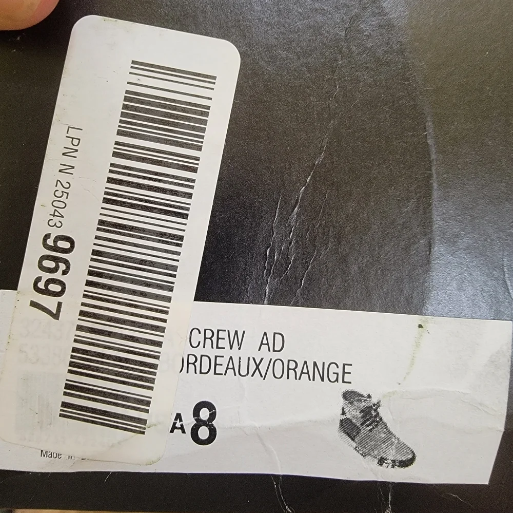 MELISSA CREW sneakers, size US 8 - Picture 12 of 12